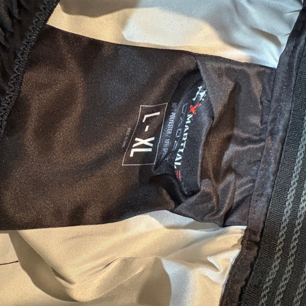 XMartial MMA Grappling Shorts Black Skull Performance Fight Gear Mens Large - Picture 5 of 8
